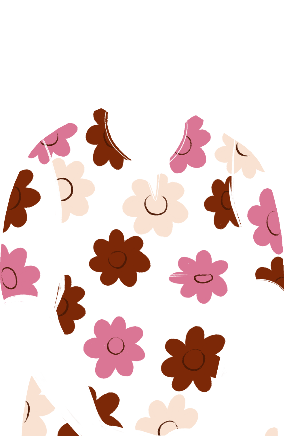 Ilustra??o da Nafisah sorrindo, olhando para a pessoa que lê o texto; surge um iPad exibindo um símbolo de cora??o.