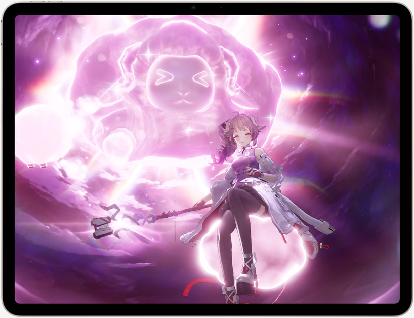 Σκην? παιχνιδιο? στο iPad Air, βιντεοπαιχν?δι δρ?ση? Control