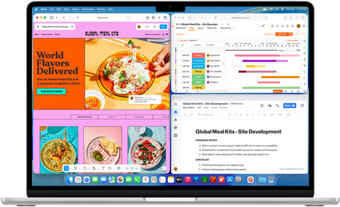MacBook Air με πολλαπλ? apps ανοιχτ?