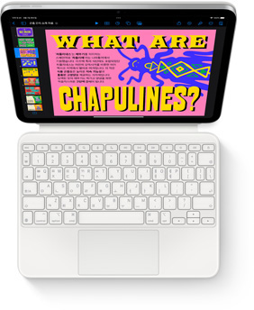 iPad? ??? ??? ?? Magic Keyboard Folio? ??? ???? ??.