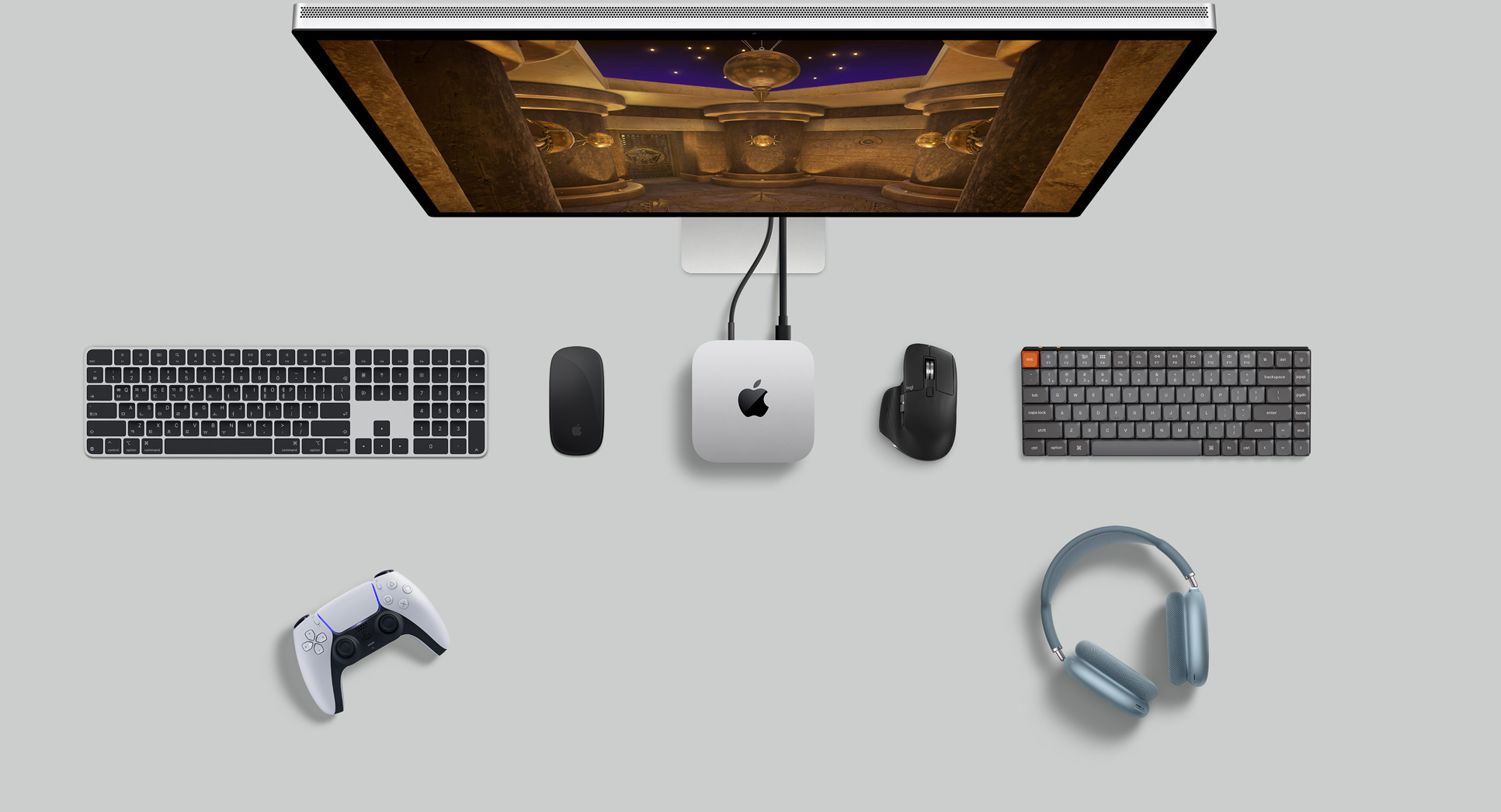 ?? ??? ?? ?? Mac mini? ??? ???? ??. ????? ??, ?? ???, ?? ???, ?? ????, AirPods Max? ?? ????.