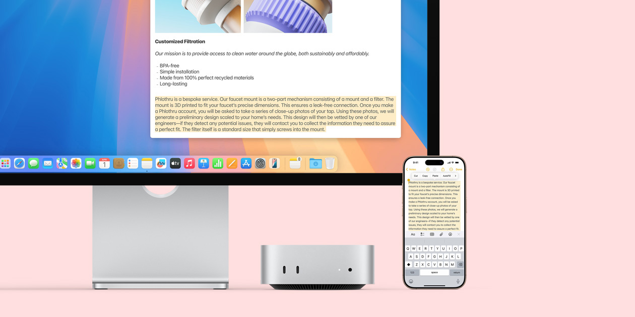 Mac ???, ?? ?? Mac mini, iPhone? ??? ?? ?? ??. ??? ?????? iPhone ??? ?? ??? Apple ???? ?? ??? ??? ???? ? ?? ?? ???? ??? ?????.