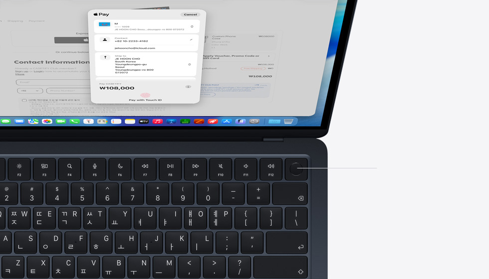 Touch ID ??? ??? ? ? ??? MacBook Air? ?? ?? ??