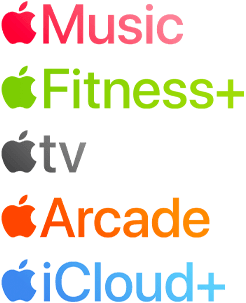 ?????? ??????? ???????? ???????? ?? Apple ??? ?? ??? Apple Music ? +Fitness? ? Apple TV ? +? ? Apple Arcade? ? +iCloud?