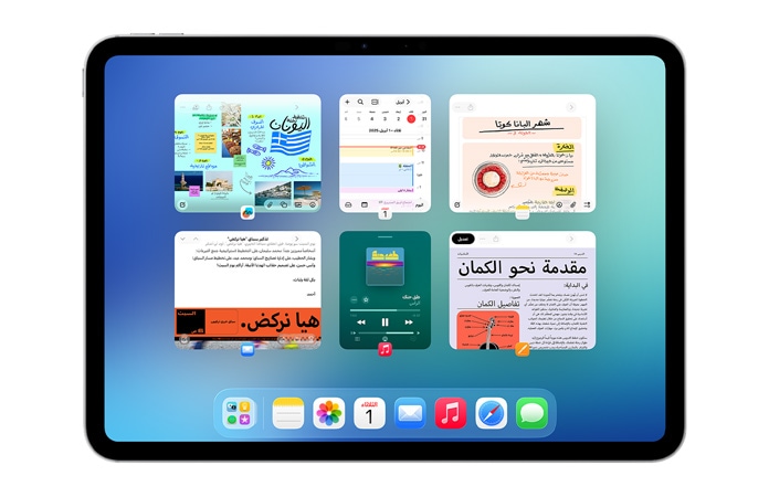 iPad ?? ????? ??????? ?????? ???? ?? ????? ?????? ?? ????? ??? ?? ??? ????? ??????? ?????? ????????? ?Apple Music ?Safari?