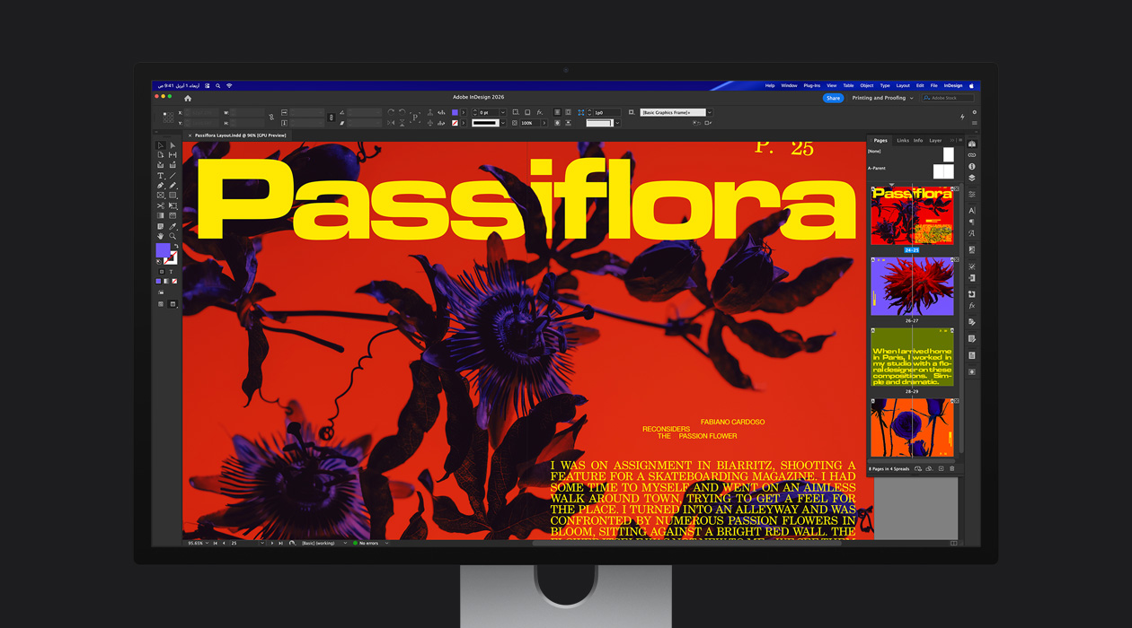 ?? ??? Adobe InDesign 2026? ???? ???? ????? ??????? ?????? ?????? ????? P3 ?Adobe RGB?