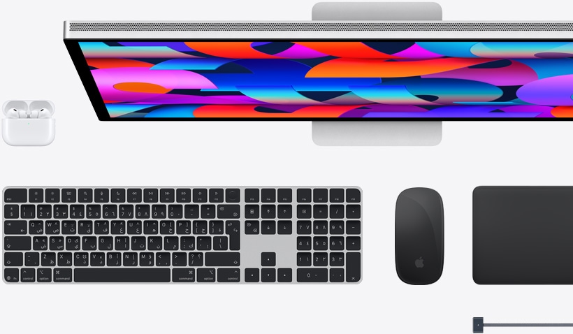 ????????? Mac: ?????? AirPods? ???? Studio Display? ???? ?????? ?????? ????? ????? ???? ???? ?????? ???? ??? MagSafe