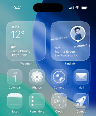 Dzia?anie funkcji Klasyfikowanie po??czeń zaprezentowane w aplikacji na iPhonie