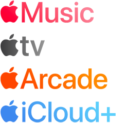 Lista us?ug Apple: Apple Music, Apple TV, Apple Arcade i Apple iCloud Plus