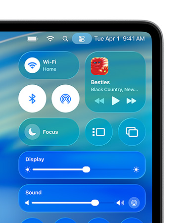 ???????????????? Mac ???????????????????????????? Liquid Glass ???? Wi-Fi ??? Bluetooth ?????????????