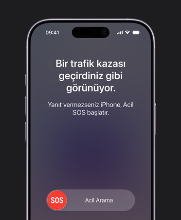 iPhone 17’nin ?nden g?rünümü, yuvarlat?lm?? k??eler, Trafik Kazas? Alg?lama ?zelli?i kullan?l?yor