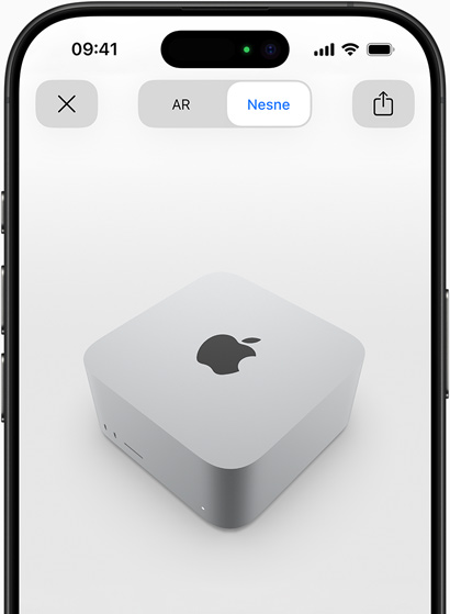 iPhone’da AR deneyimiyle g?sterilen Mac Studio’ya ilk bak??