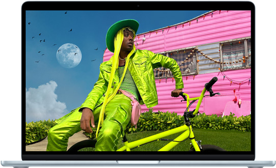 MacBook Air 15 дюйм?в ?з диспле?м Liquid Retina