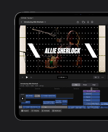 iPad Pro 13, ?????? ??? ?? ???? ?? ?? ??. ??, ??, ????? ??? ? ?? ???? ???? ??, ????? Allie Sherlock??? ???? ?? ????