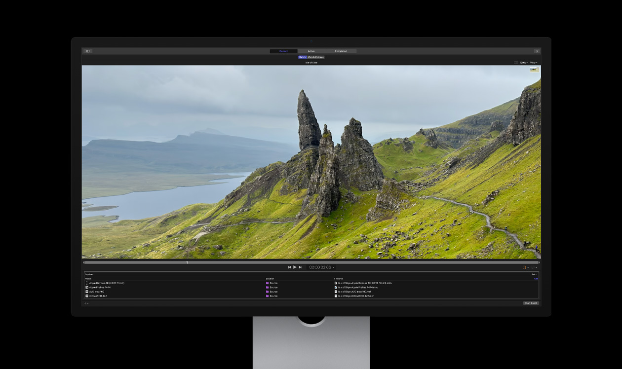 Mac Studio Display ??, Compressor?? ?? ?? ??? ??? ???? ?? ??? ?? ??? ?? ????? ???? ??