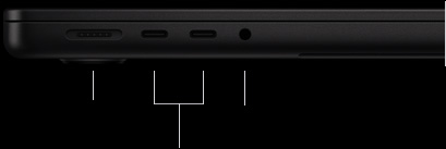 ???? ????? ?????? ?? ???? MacBook Pro ???? 14 ??? ?????? M5 Pro ?? M5 Max ??? ????? ???? ???? MagSafe 3 ?? 2 ?? ????? ???????? 5 ????? ?????? ?????